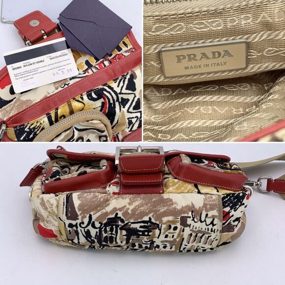 Prada Cloth Shoulder Bag Tessuto - Picture 4 of 5